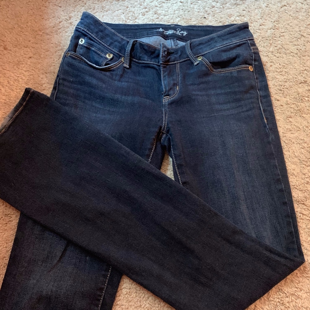 Dark Blue Bootcut Jeans!